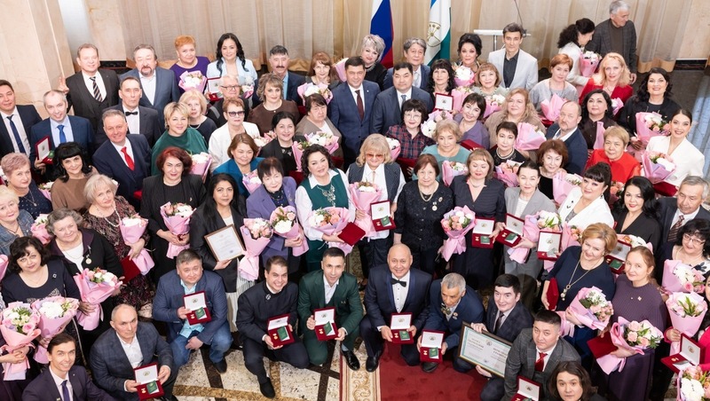 Лучшим работникам культуры Башкирии вручили госнаграды в Уфе