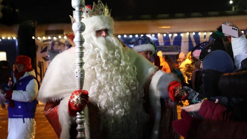 Приемная Деда Мороза заработала в парке им. Тищенко в Челябинске