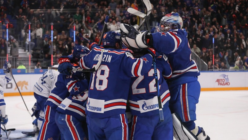 СКА первым в истории КХЛ одержал 700 побед в регулярных чемпионатах