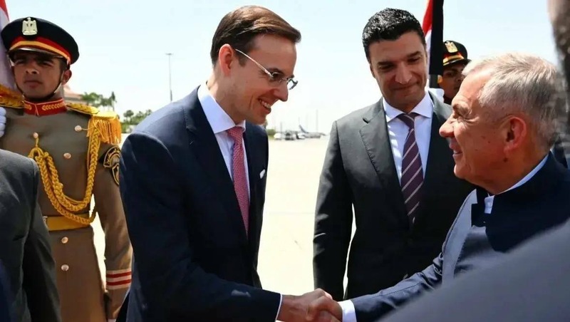 Минниханов прибыл с рабочим визитом в Египет