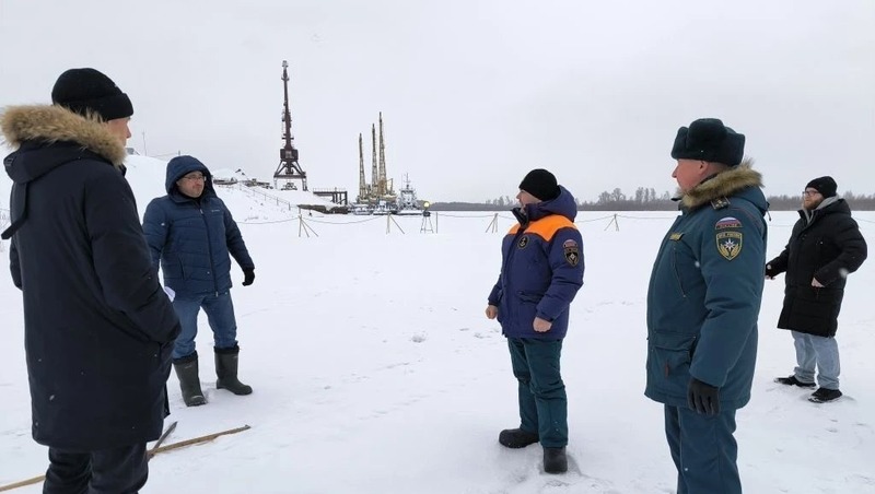 Ледовая переправа через реку Белую открылась в Башкирии