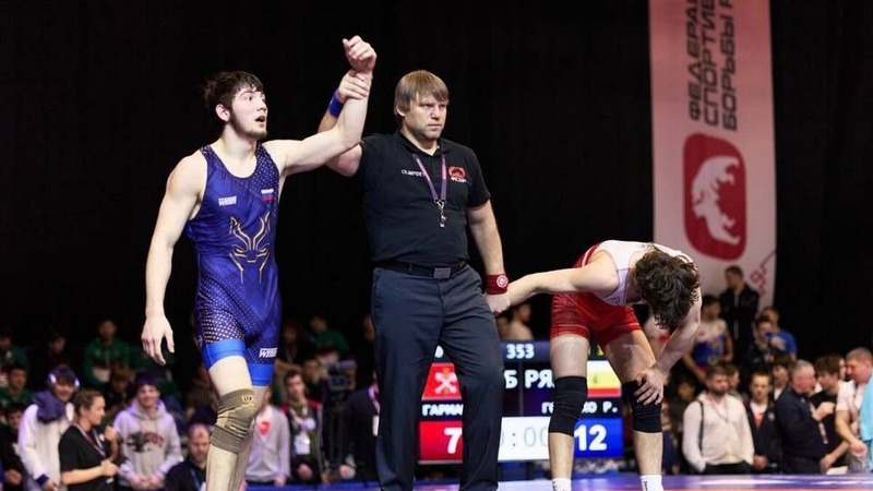 Рязанец завоевал бронзу первенства России по греко-римской борьбе