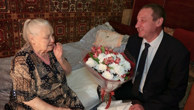 Рязанский ветеран ВОВ Анастасия Матюхина отметила 100-летний юбилей