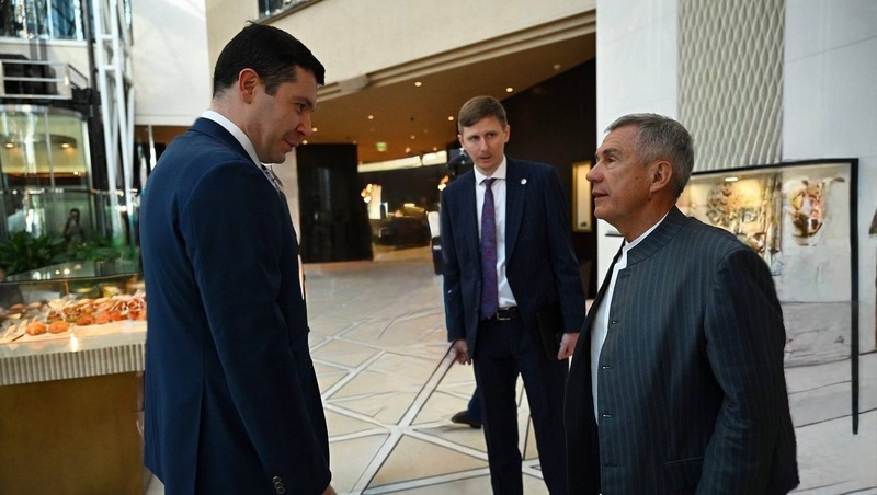 Минниханов участвует в Российско-Эмиратском бизнес-форуме в Дубае