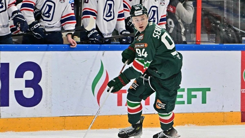 Нападающего ХК «Ак Барс» Кирилла Семёнова оштрафовали на 100 тыс. руб. за симуляцию