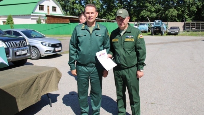 Омские авиапожарные получили награды за тушение пожаров в Забайкалье