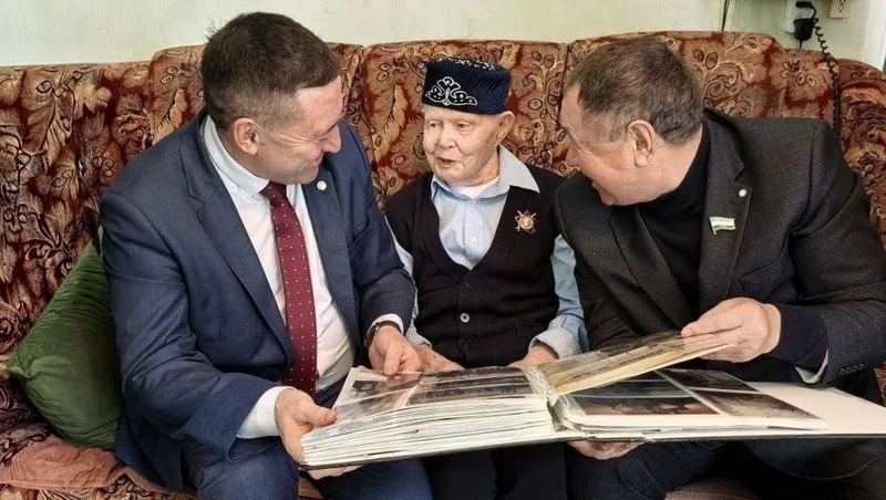 100-летнего ветерана из Башкирии наградили орденом генерала Шаймуратова
