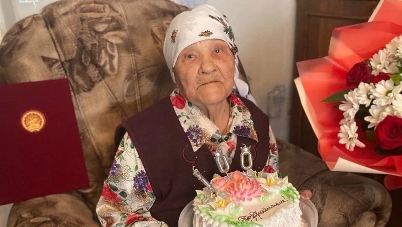 Жительница Башкирии Мадина Гафурова отметила 100-летний юбилей