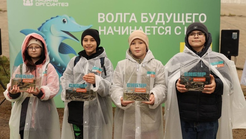 43 тыс. мальков стерляди выпустили в Куйбышевское водохранилище