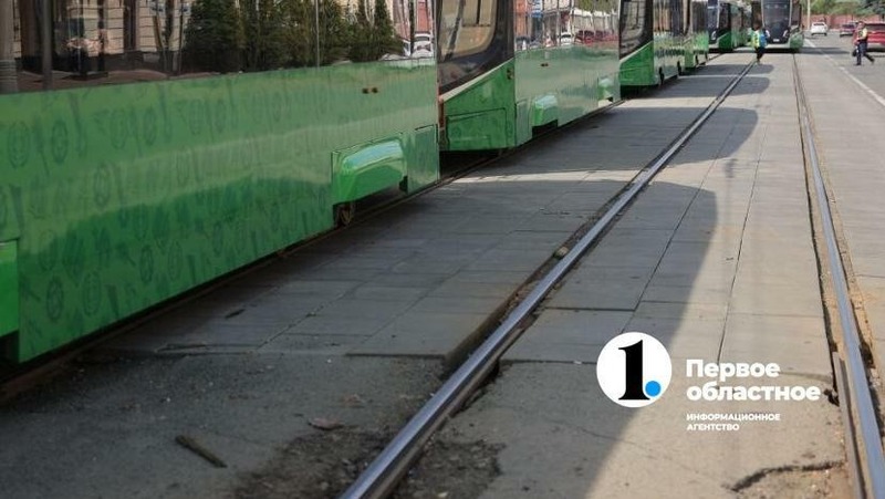 Движение трамваев на ул. Дзержинского закроют с 15 апреля в Челябинске