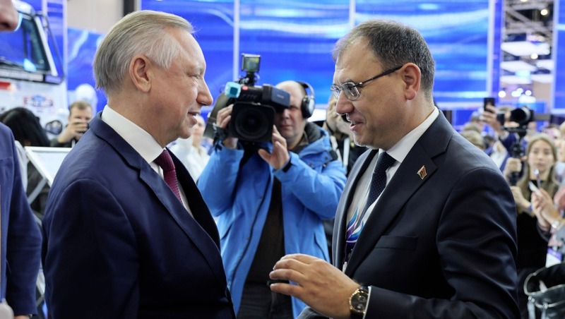 Беглов: Петербург и Беларусь усиливают сотрудничество в экономике и медицине