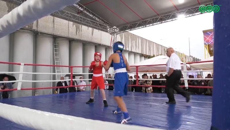 Поединки между боксерами состоялись на набережной реки Белой