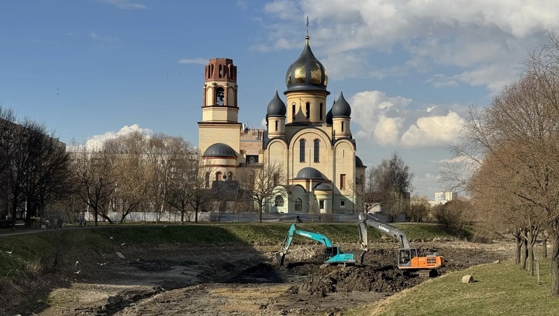 Экологи приступили к заключительному этапу очистки русла реки Новой в Петербурге