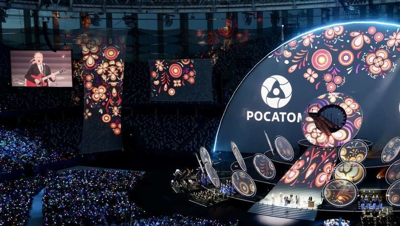 30 тыс. человек посетили концерт к 80-летию атомной промышленности России