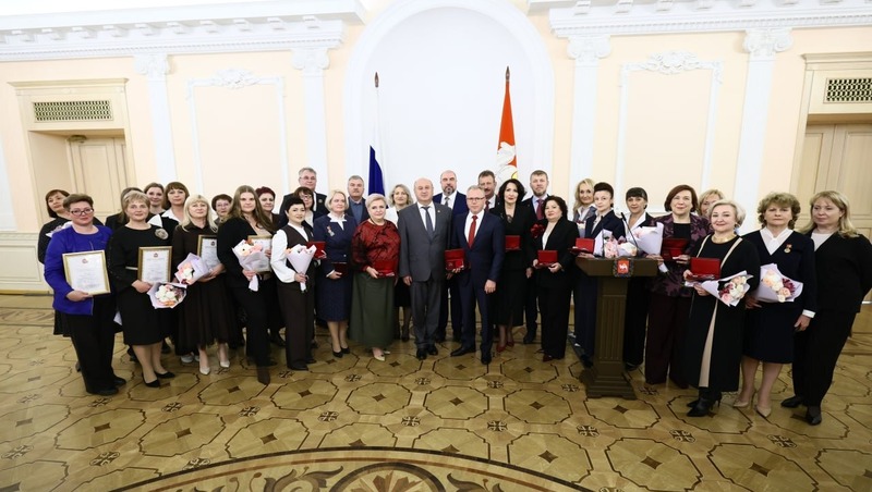 Текслер вручил награды выдающимся жителям Южного Урала