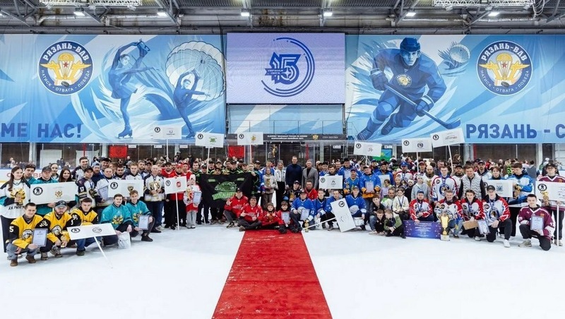 Более 1,2 тыс. хоккеистов-любителей приняли участие в соревнованиях в Рязанской области