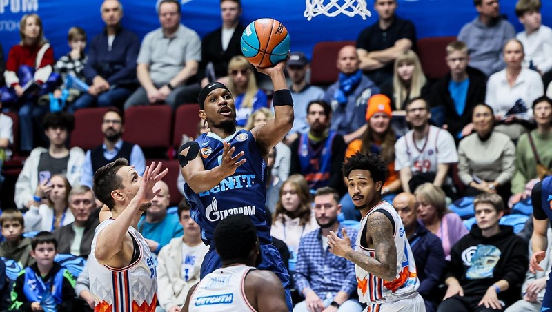 Петербургский «Зенит» обыграл «Парму» в матче Единой лиги ВТБ