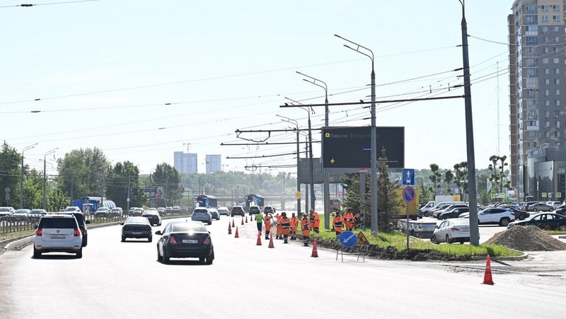 250 участков дорог площадью более 2 млн кв. м отремонтировали в Казани в 2025 году