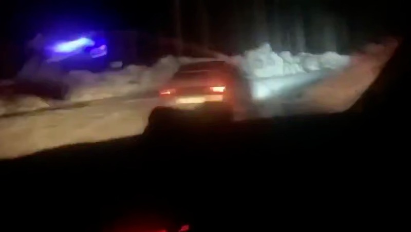 Пьяный водитель устроил погоню и врезался в патруль ДПС в Татарстане