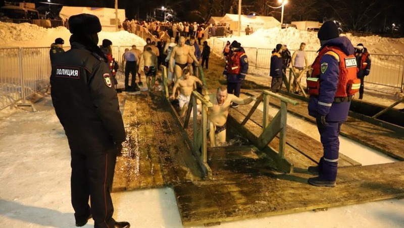 24 тыс. человек приняли участие в Крещенских купаниях в Рязанской области