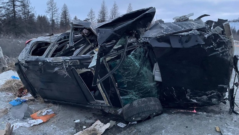 Пассажир внедорожника погиб в ДТП на Колымской трассе