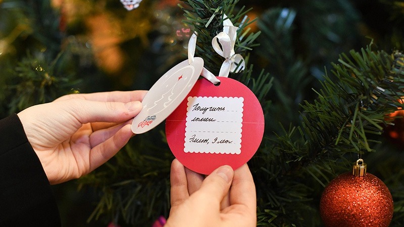 Благотворительная новогодняя акция «Ёлка желаний» стартовала в Казани