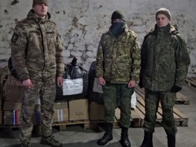 Омский гуманитарный груз доставлен бойцам 57-го мотострелкового полка на передовую