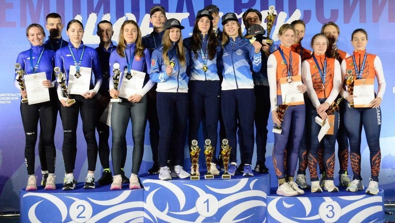 Челябинские спортсмены завоевали серебро на чемпионате России по шорт‑треку