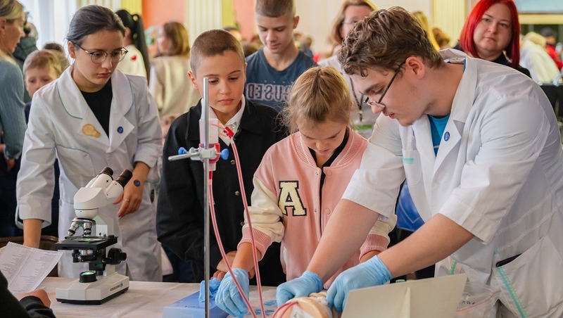 День открытых дверей в медицинском классе Лицея № 14 им. А. К. Болдырева состоится 20 марта