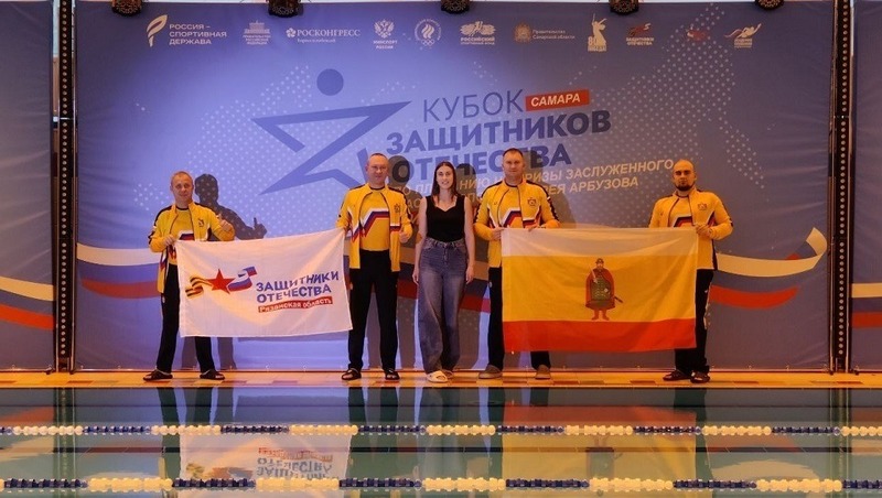 Рязанские ветераны СВО завоевали 2 серебра Кубка Защитников Отечества по плаванию