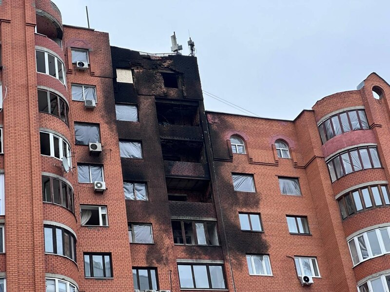 Радий Хабиров поручил восстановить дом в Уфе после атаки БПЛА