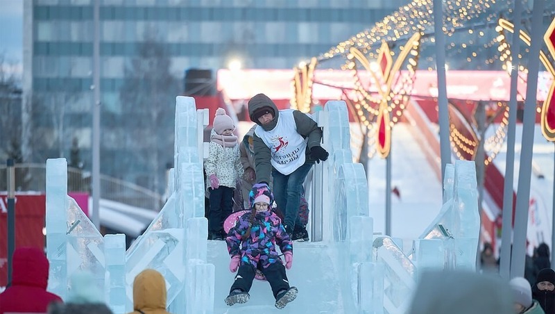 Около 600 тыс. человек посетили ледовый городок в Перми