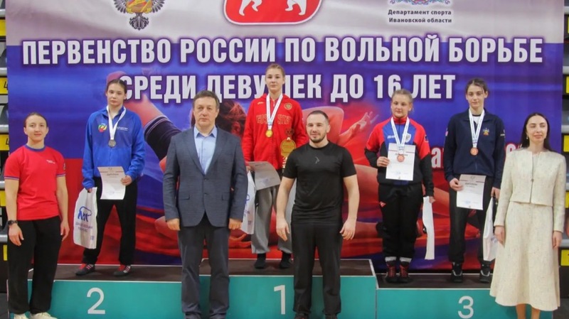 Хабаровчанка завоевала золото первенства России по вольной борьбе