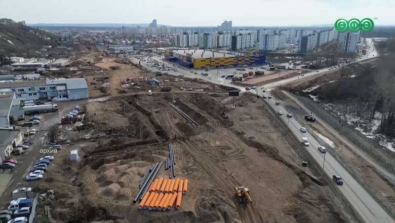 Хабиров: строительство улицы Пугачёва в Уфе завершат до конца года