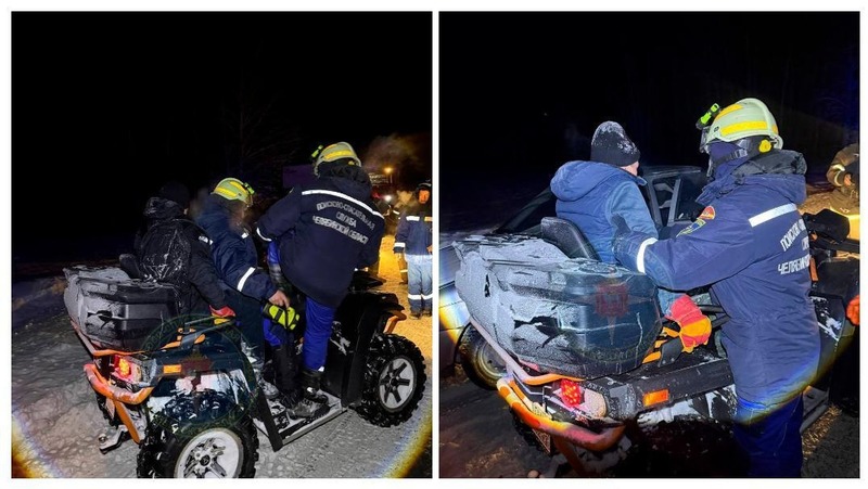 Двух заблудившихся мужчин с переохлаждением спасли под Челябинском