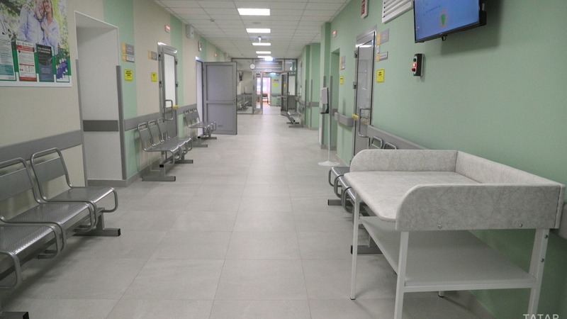 На 70% выполнен ремонт по внутренней отделке в ЦРБ Елабуги