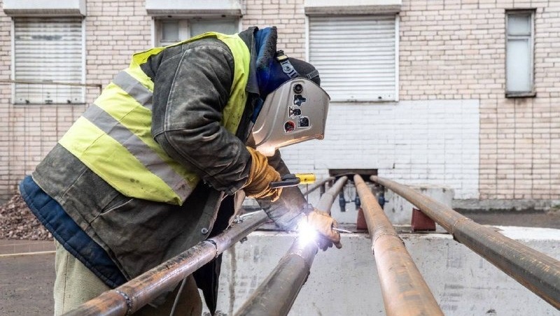 На Авангардной улице в Петербурге начали реконструкцию тепловых сетей