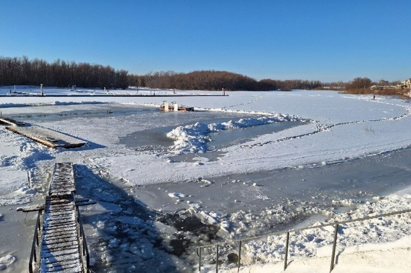 В районе Омской области открыли последнюю ледовую переправу