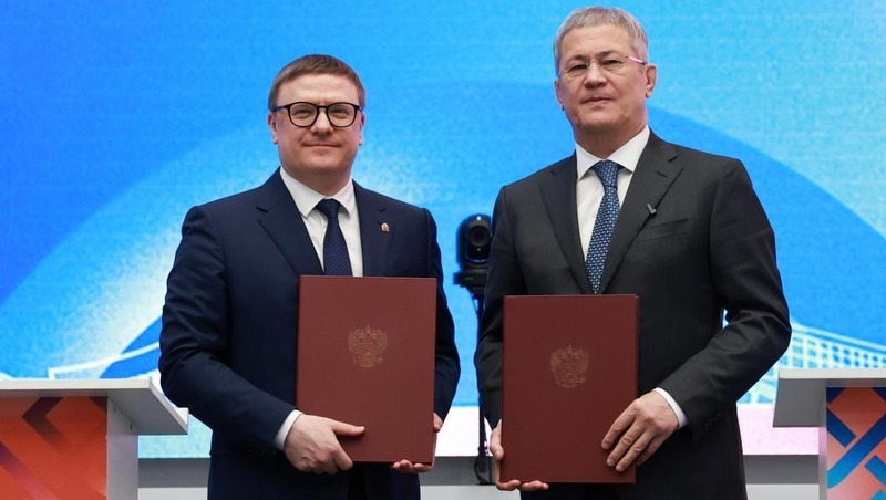 Челябинская область и Башкортостан договорились о сотрудничестве в пяти направлениях