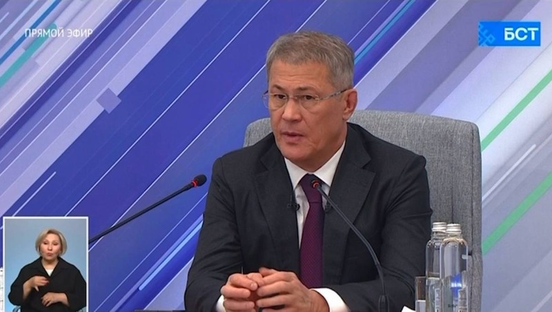 Прямая линия с главой республики Башкортостан состоится 11 ноября