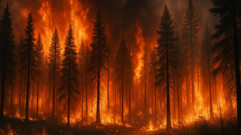 Число возгораний у лесов в Татарстане выросло в 2 раза