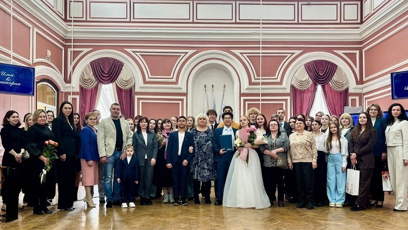 Церемония регистрации брака студентов впервые состоялась в РГУ им. Есенина