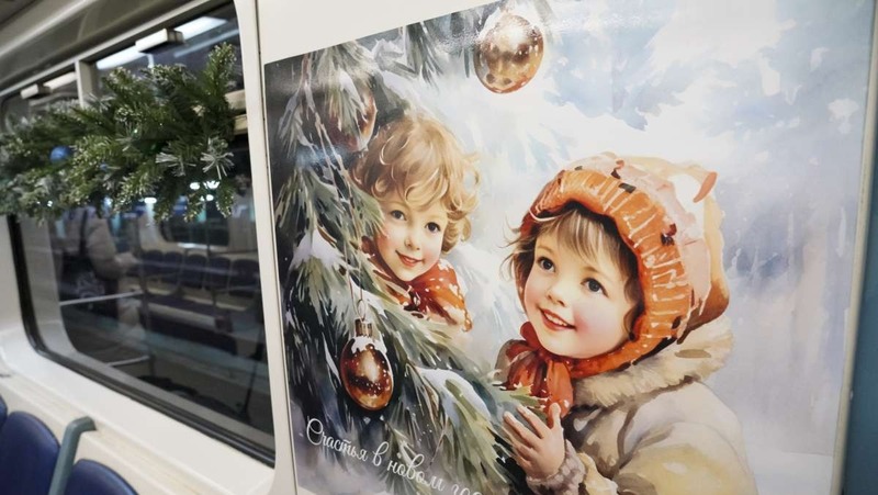 2 новогодних поезда появятся в нижегородском метро с 22 декабря