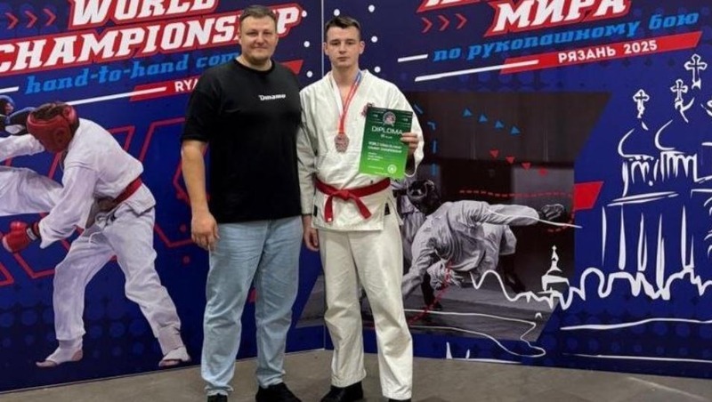 Челябинский спортсмен Павел Сенько завоевал бронзу на чемпионате мира по рукопашному бою