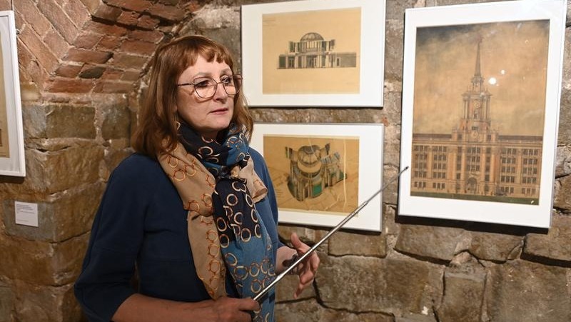 Выставка к 100-летию приезда архитектора Г. Голубева открылась в Екатеринбурге