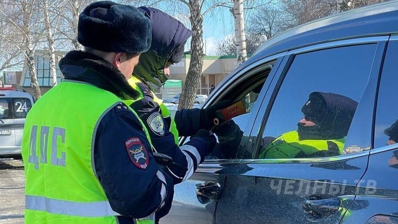 Первая в 2026 году массовая проверка водителей состоится 16 января в Челнах