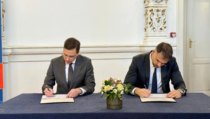 Шалабаев подписал соглашение о сотрудничестве с городом-побратимом Нови Сад в Сербии