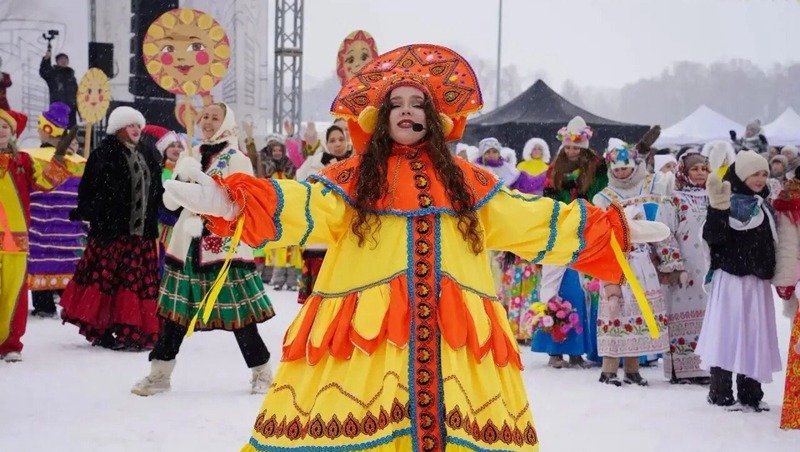 Народные гуляния «Проводы Зимы» состоялись в Елабуге