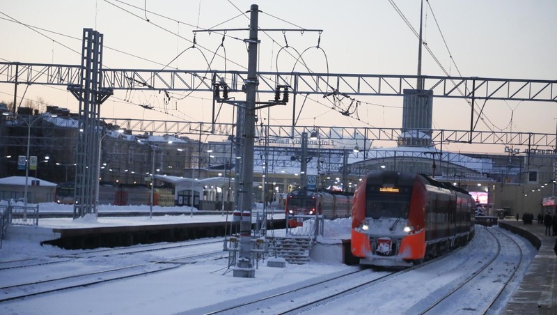 6,6 млн пассажиров перевезли пригородные поезда Петербурга и Ленобласти в январе