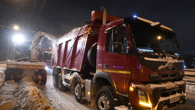 35,4 тыс. тонн снега вывезли с улиц Казани за сутки